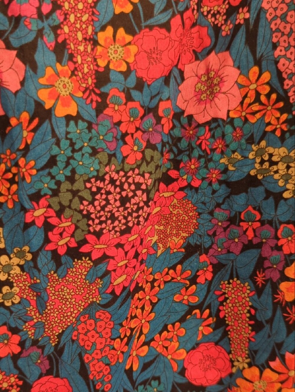 J. Crew × Liberty Multicolor Floral Tiered Dress (Women's XXL) - Picture 9 of 9